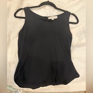 LOFT Women's Black Sleeveless Top